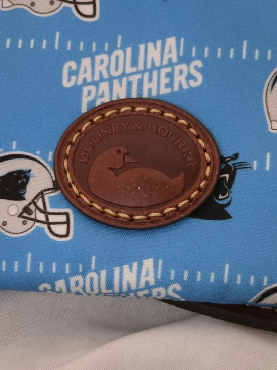 Dooney & Bourke Carolina Panthers Crossbody Bag NFL Team Logo Small Purse - Picture 9 of 10